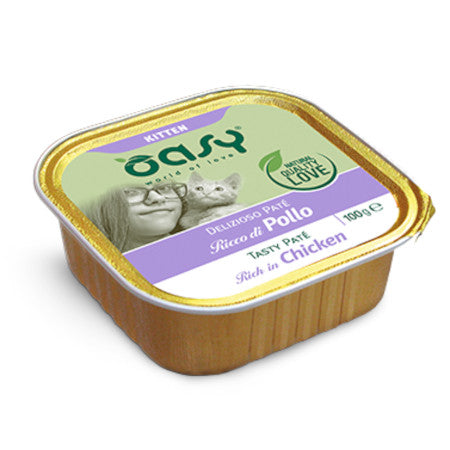 Oasy TASTY PATÉ • Kitten Rich in Chicken - Oasy - Kuwait