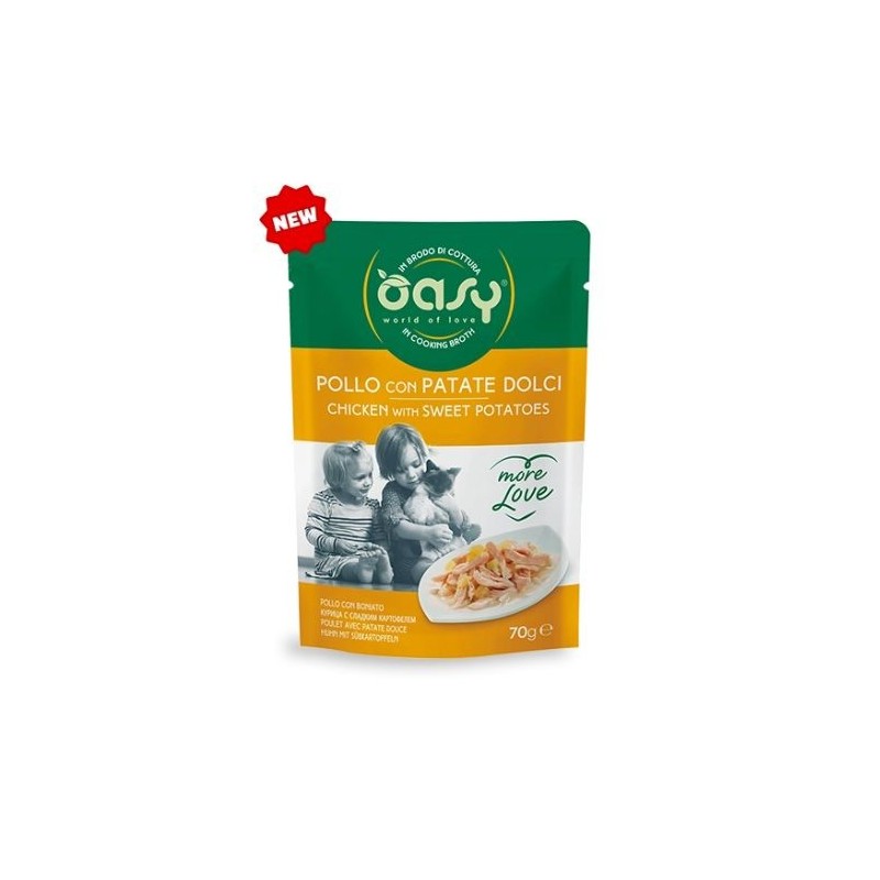 Oasy MORE LOVE • Chicken with Sweet Potatoes 70 g - Oasy - Kuwait