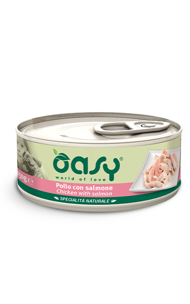 Oasy Chicken w/ Salmon 70g - Oasy - Kuwait