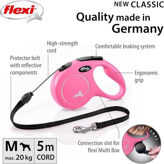 New Classic Cord Pink, Medium, 5 m