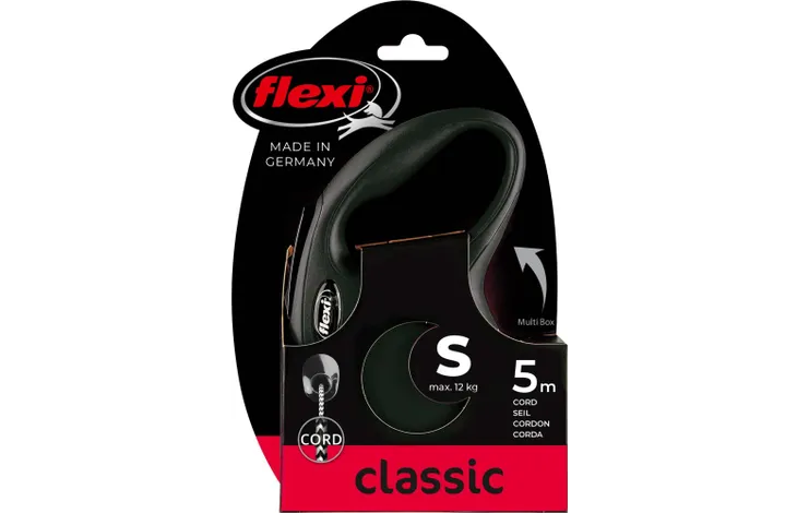 New Classic Cord Black, Small, 5 m