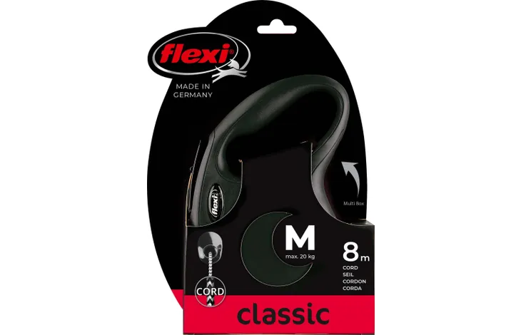 New Classic Cord Black, Medium, 8 m