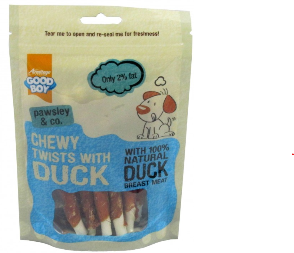 Goodboy Chewy Duck Twists 90 g - Good Boy - Kuwait
