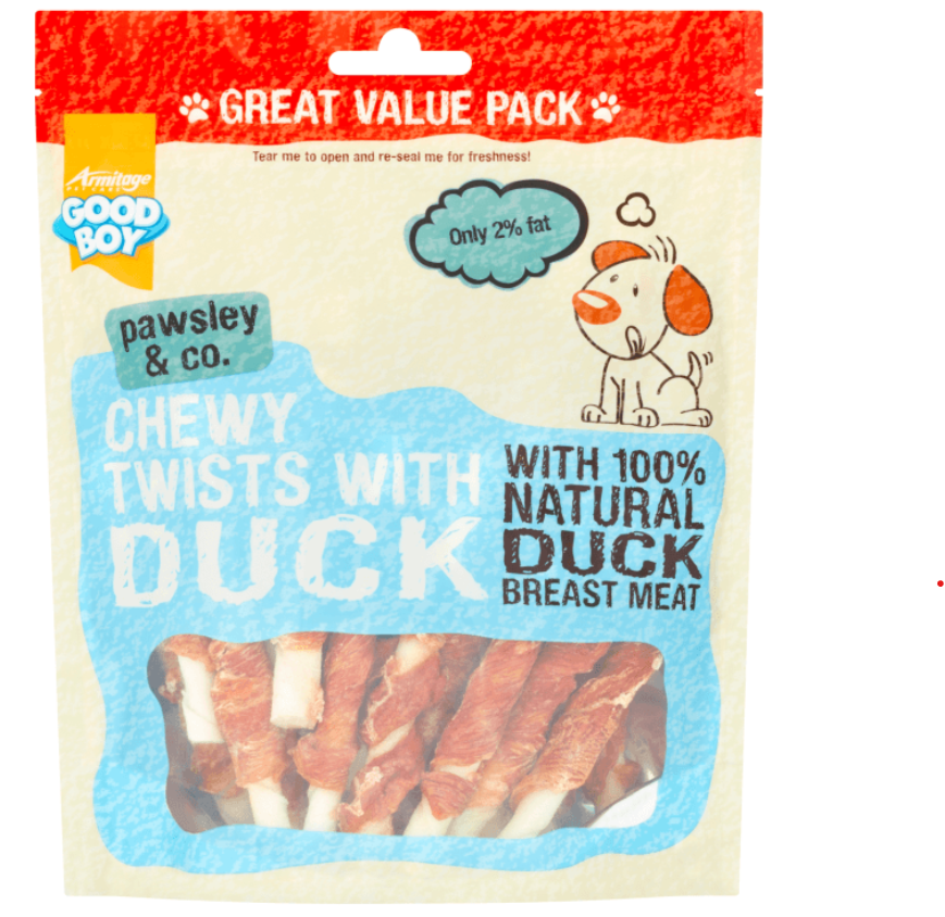 Goodboy Chewy Twists with Duck Value Pack 320 g - Good Boy - Kuwait