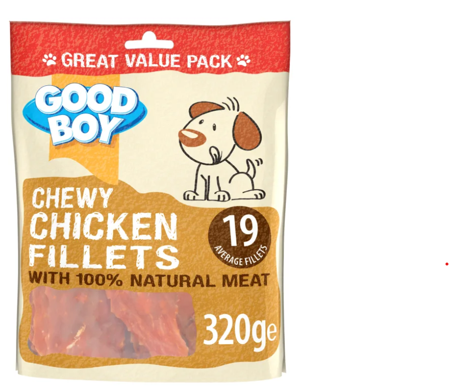 Goodboy Chewy Chicken Fillets Value Pack 320 g - Good Boy - Kuwait