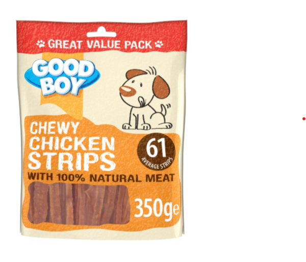 Good Boy Chewy Chicken Strips Value Pack 350g - Good Boy - Kuwait