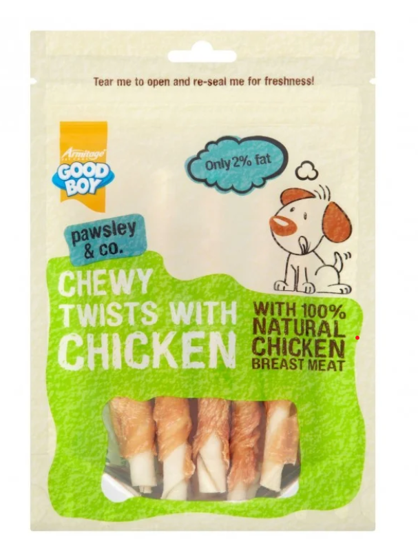 Goodboy Chewy Chicken Twists 90 g - Good Boy - Kuwait
