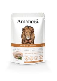 Amanova Wet Cat Sterilized Chicken - 85g - Amanova - Kuwait