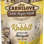 Carnilove Rabbit Enriched With Marigold For Kittens Wet Food Pouches 85g - Carnilove - Kuwait