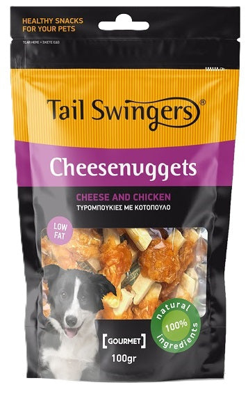 Tail Swingers, treat for dogs, with chicken and cheese, 100 g - Tail - Kuwait