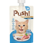 Push! Chicken with Bone Broth Cat Wet Food 100g - Push! - Kuwait