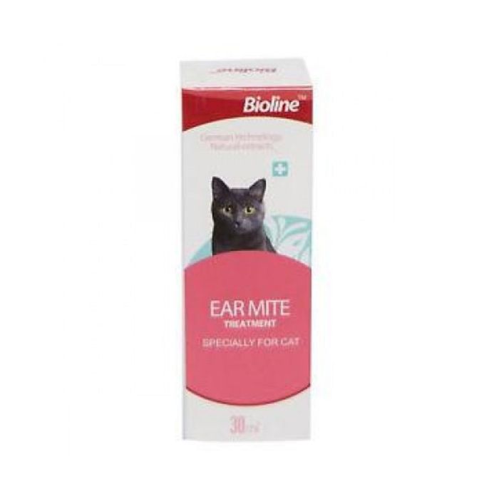 Bioline Ear Mite Treatment - 30 ml - Bioline - Kuwait