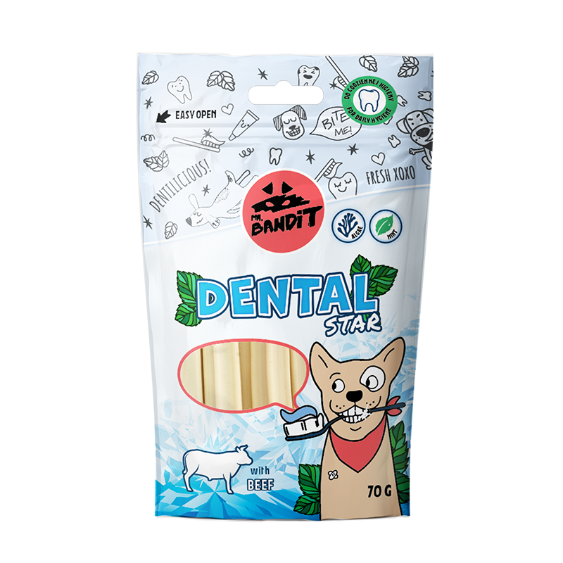 Dental Stars – beef 70G - Dental - Kuwait