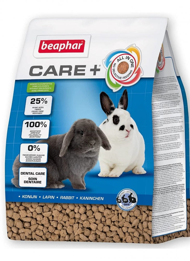 Beaphar Care+ Rabbit food for rabbits - 1.5 kg