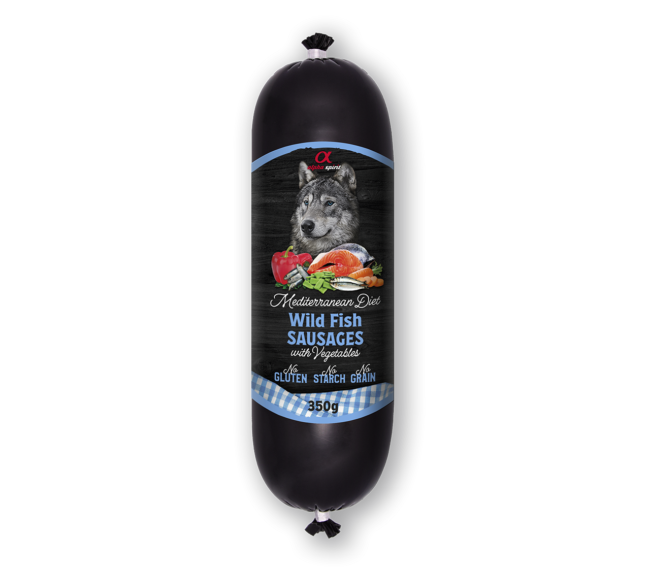 Mediterranean Sausage Wild Fish With Vegetables 350 g