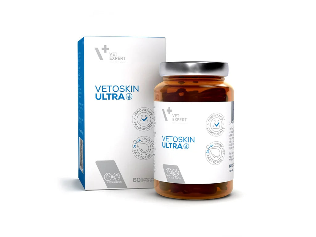 VET EXPERT VETOSKIN ULTRA 60 TABS (TWIST OFF)