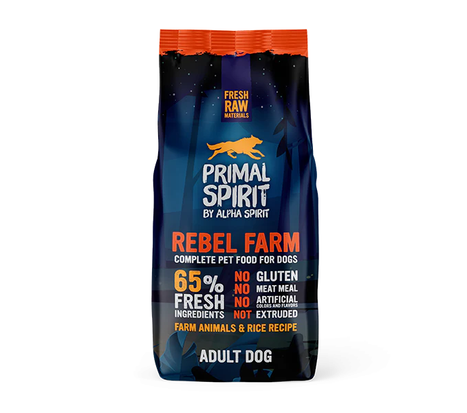 Primal 65% Rebel Farm Dog Food 12 kg
