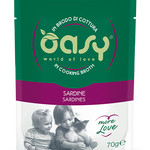 Oasy Wet Cat More Love Sardines Pouch 70 G