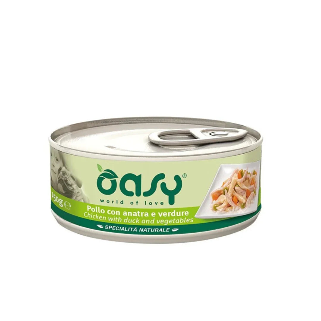Oasy Chicken w/ Duck & Vegetables 150g