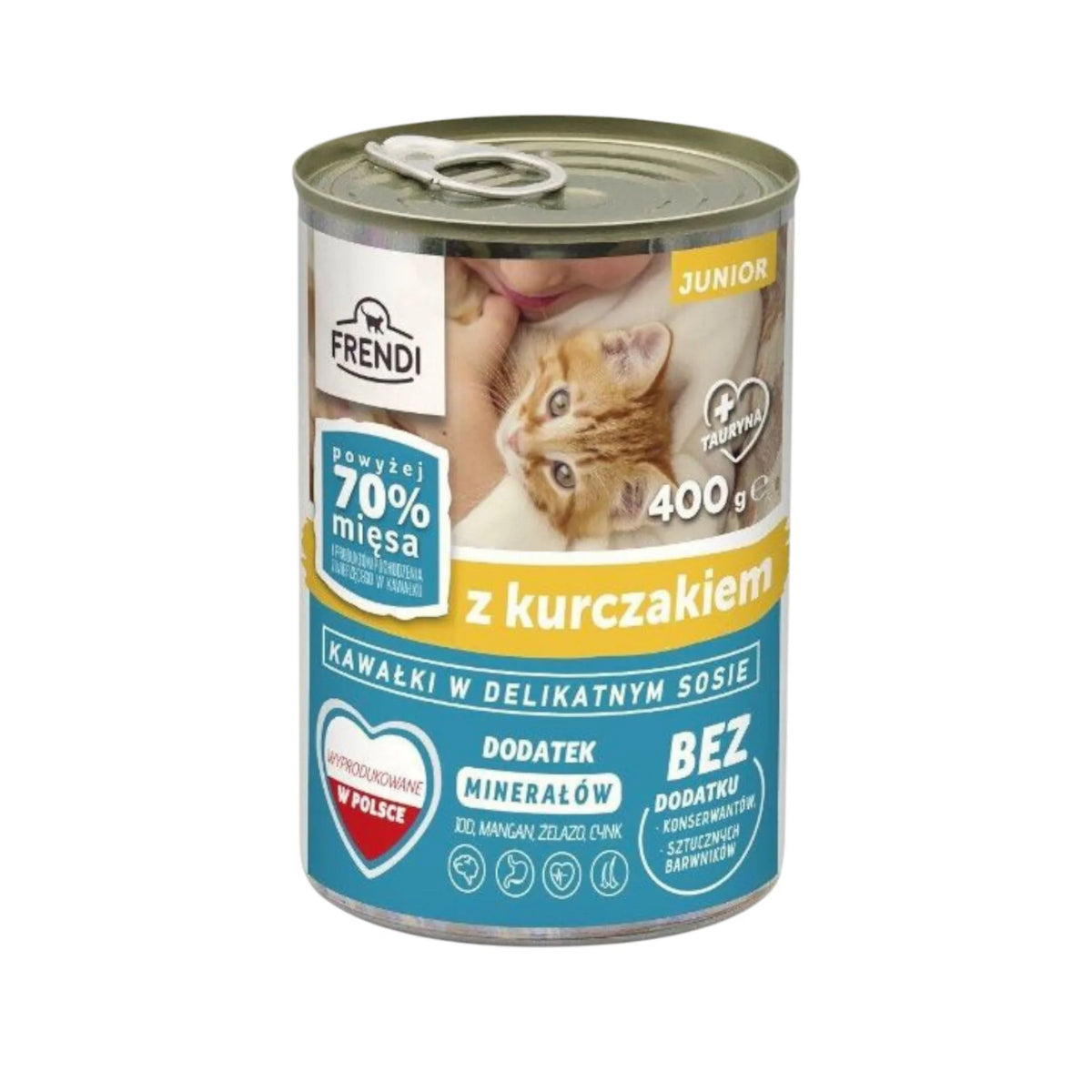 Frendi Junior Kitten Wet Food - Chicken Chunks in Sauce 400 g