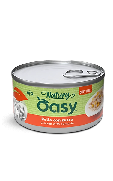 Oasy -NATURY Chicken with pumpkin Soft Jelly 150g