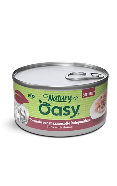 Oasy -NATURY Tuna with shrimp Soft Jelly 150g