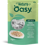 Oasy Natural Chicken with Apple in Soft Jelly Cat Wet Food 70 gm