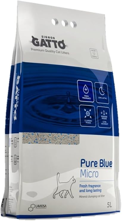 White Bentonite Signor Gatto Pure Micro (Fresh-fragrance) 5 L