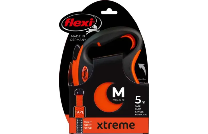 Xtreme Tape Black/Orange, Medium, 5 m