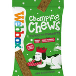 Christmas Dog Chomping Chews Turkey And Cranberry