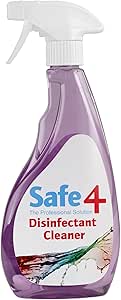 Safe4 Disinfectant Pre-diluted spray , Lavender Scent, 500 ml