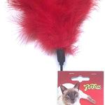 Kat Tikkler Feather with Ribbon - Assorted Colours