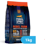 Primal 65% Rebel Farm Dog Food 1 kg - Alpha Spirit - Kuwait