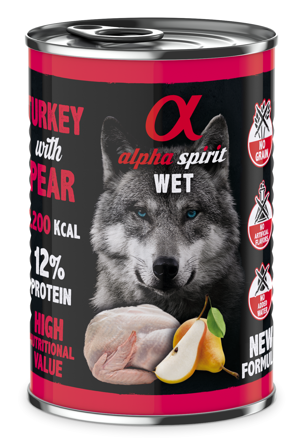 Canned Dog Food Turkey With Pear 400 g