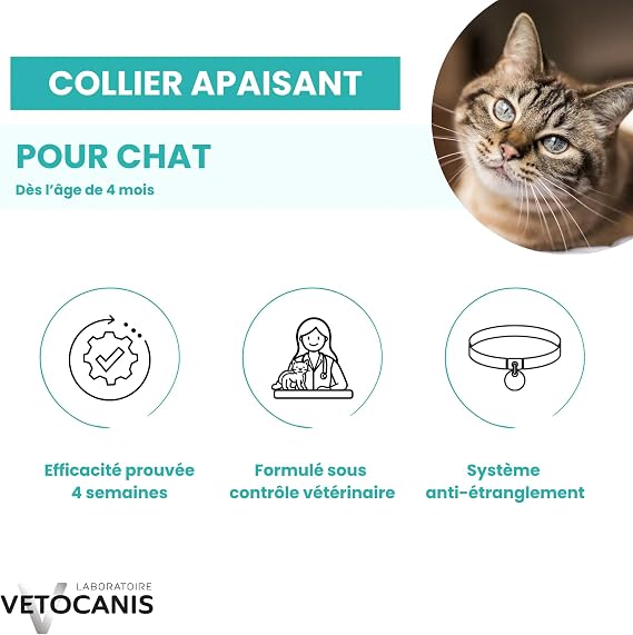 Vetocanis Calming Collar for Cats