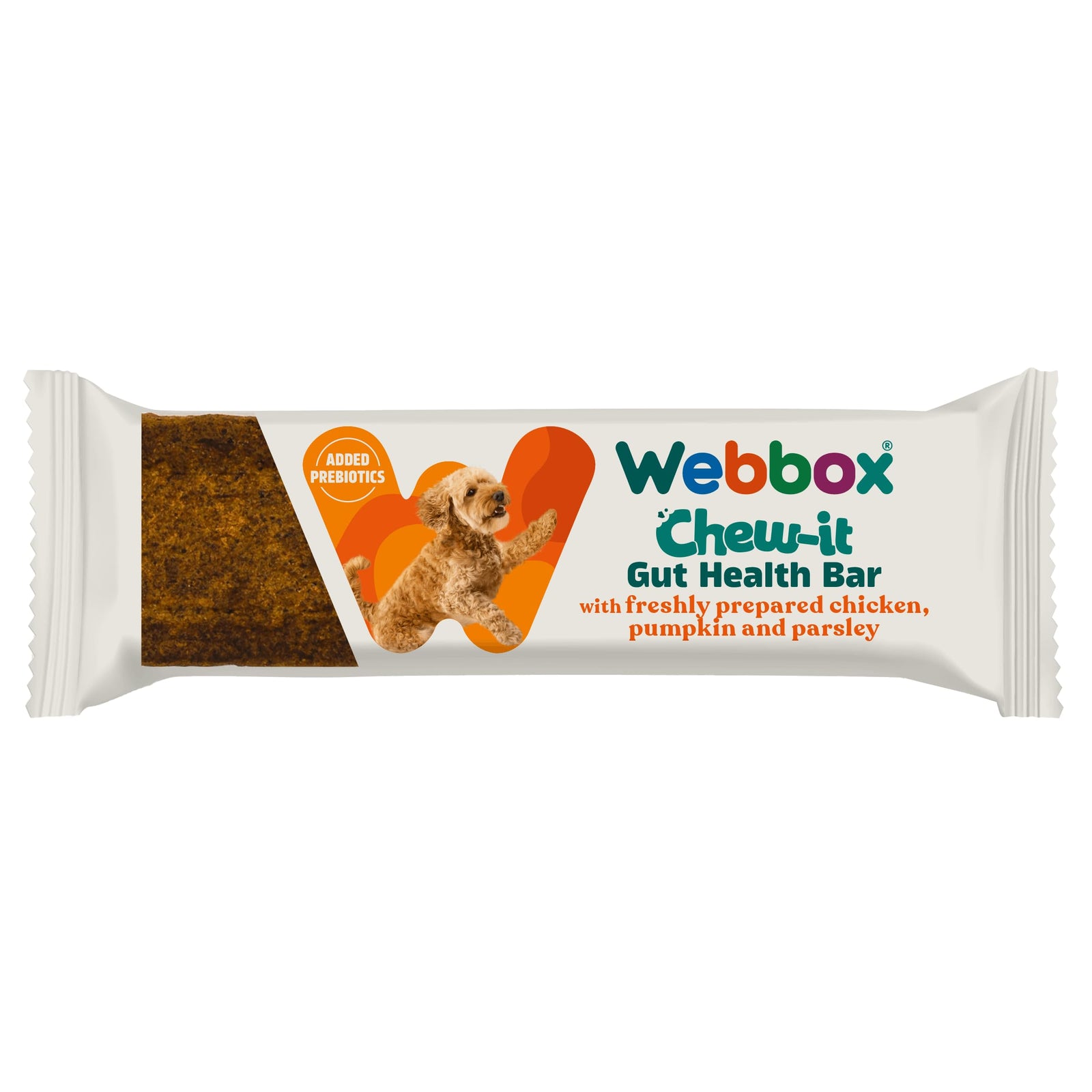 Webbox Chew-it Gut Health Bar Chicken 30 g