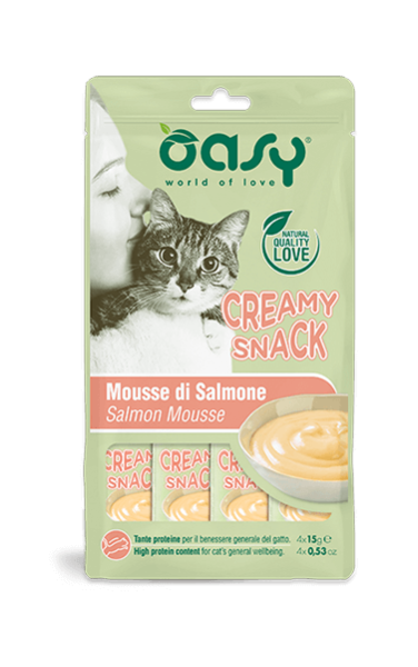 Oasy Creamy Salmon Cat Treats - Oasy - Kuwait