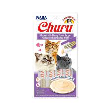 Inaba Churu Cat Chicken W/Shrimp Flavor Recipe 56 Gr. - Inaba - Kuwait