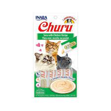 Inaba Churu Cat Tuna W/Chicken Recipe 56 Gr. - Inaba - Kuwait