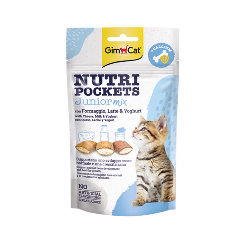 Gimcat Nutri Pockets Junior Mix 60 Gr. - Gimcat - Kuwait