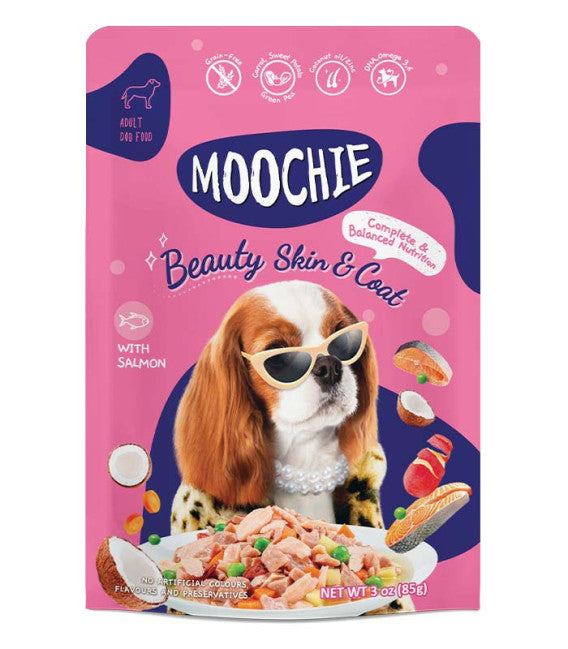Moochie Dog Wet Food - Salmon 85G - Moochie - Kuwait