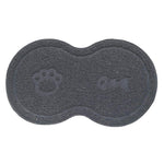 Pet Food Bowl Mat - Grey - Pet - Kuwait