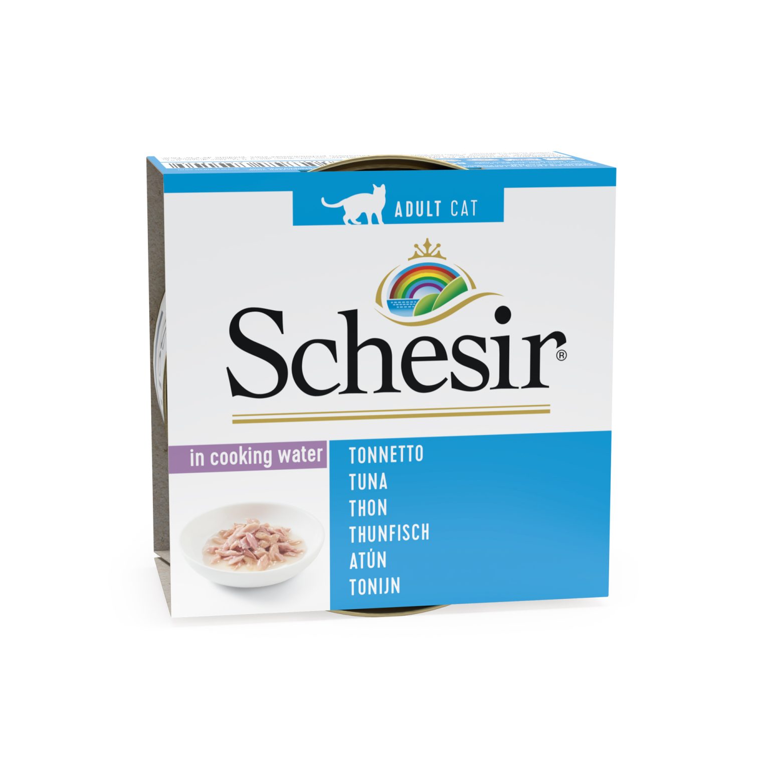 Schesir Tuna in Cooking Water Wet Cat Food, 85g - Schesir - Kuwait