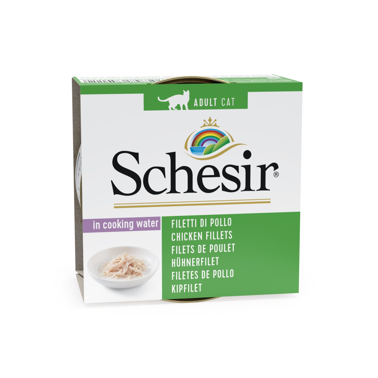 Schesir Chicken in Cooking Water Wet Cat Food 85g - Schesir - Kuwait