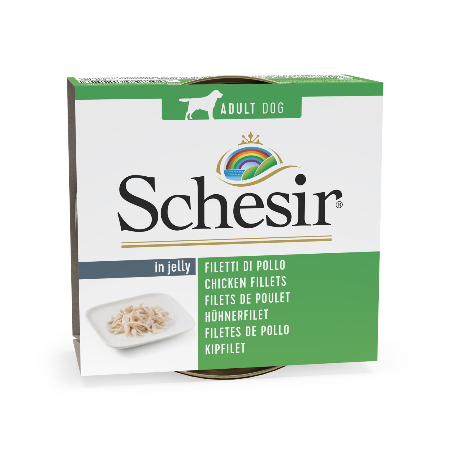 Schesir Chicken Wet Dog Food, 150g - Schesir - Kuwait