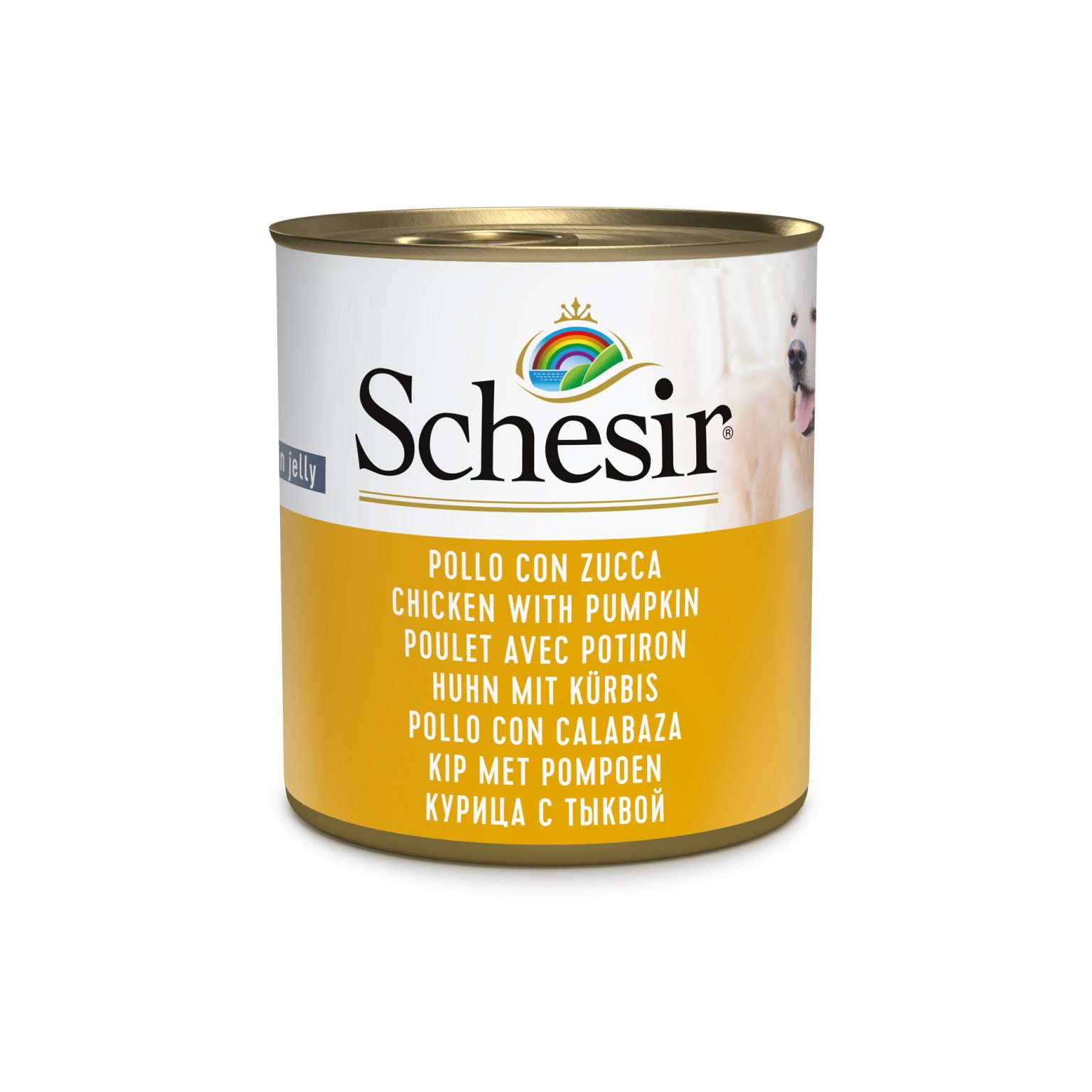 Schesir Chicken with Pumpkin Wet Dog Food, 285g - Schesir - Kuwait