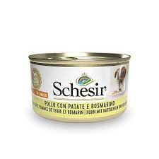 Schesir Chicken with Potatoes and Rosemary Wet Dog Food, 85g - Schesir - Kuwait