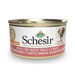 Schesir Chicken with Potatoes and Carrots Wet Dog Food, 85g - Schesir - Kuwait