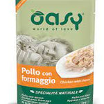 Oasy Chicken with Cheese Pouch Cat Food 70g - Oasy - Kuwait