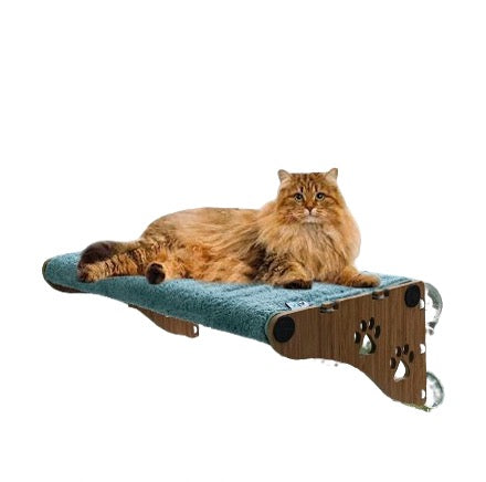 ATA Wooden Cat Window Seat - Green (Regular) - ATA - Kuwait